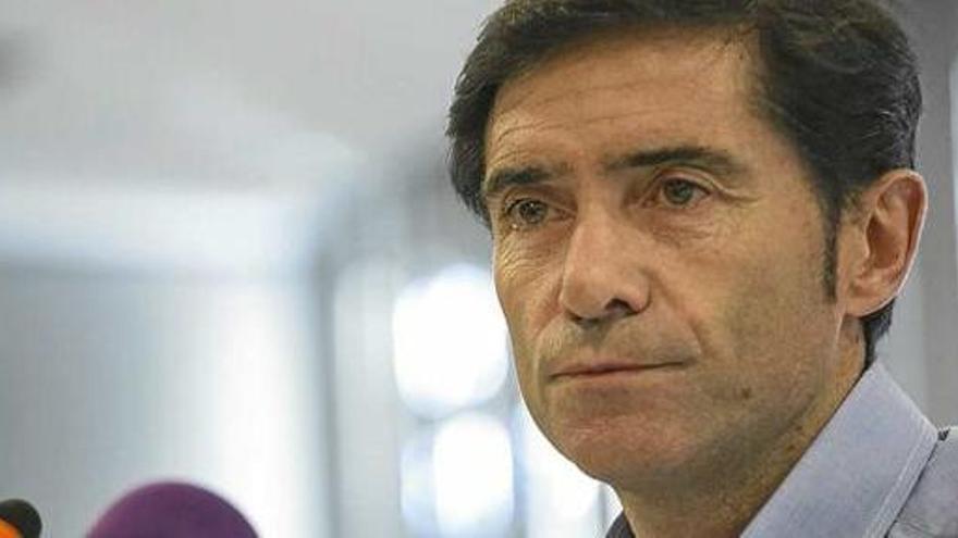 Marcelino ha comparegut en una roda de premsa per parlar del seu cas