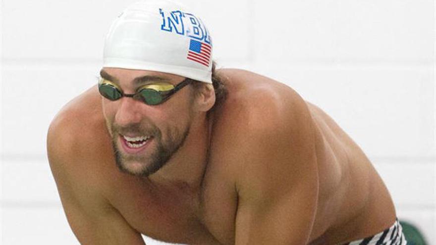 Michael Phelps, en Mesa (Arizona).