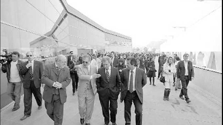 El ministro de Cultura recorrió las instalaciones del nuevo Museo de Arqueología Subacuática