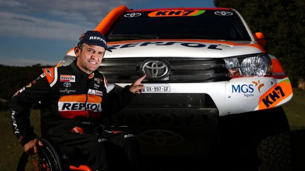 Isidre Esteve, con Toyota al próximo Dakar