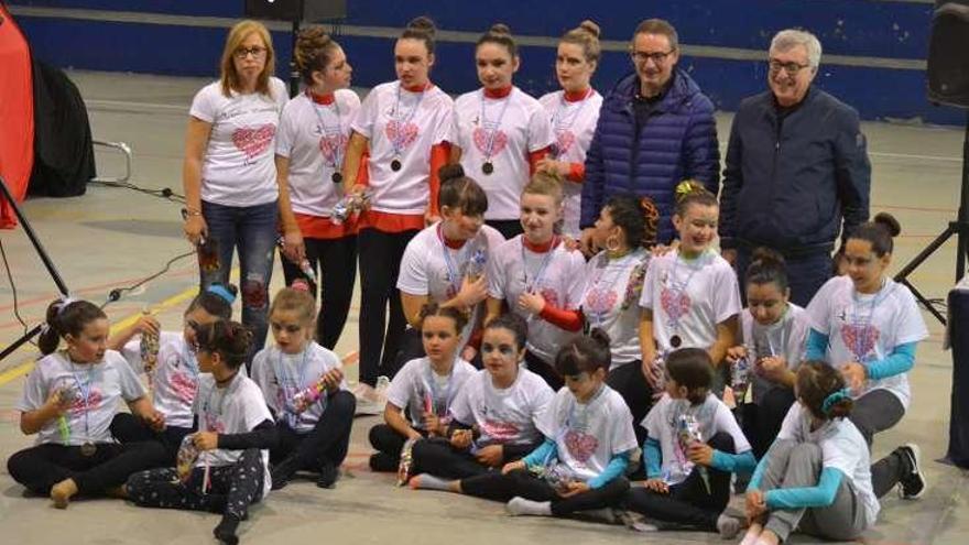 Puebla clausura el curso de la escuela de gimnasia rítmica