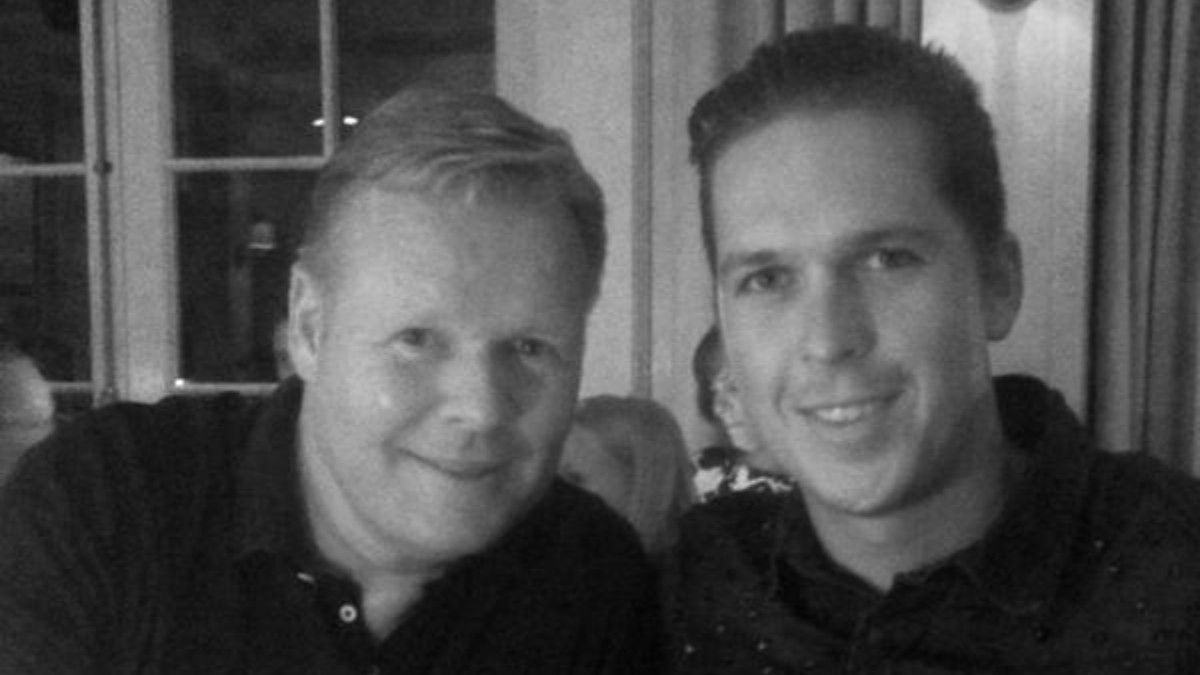 Ronald Koeman y su hijo Tim