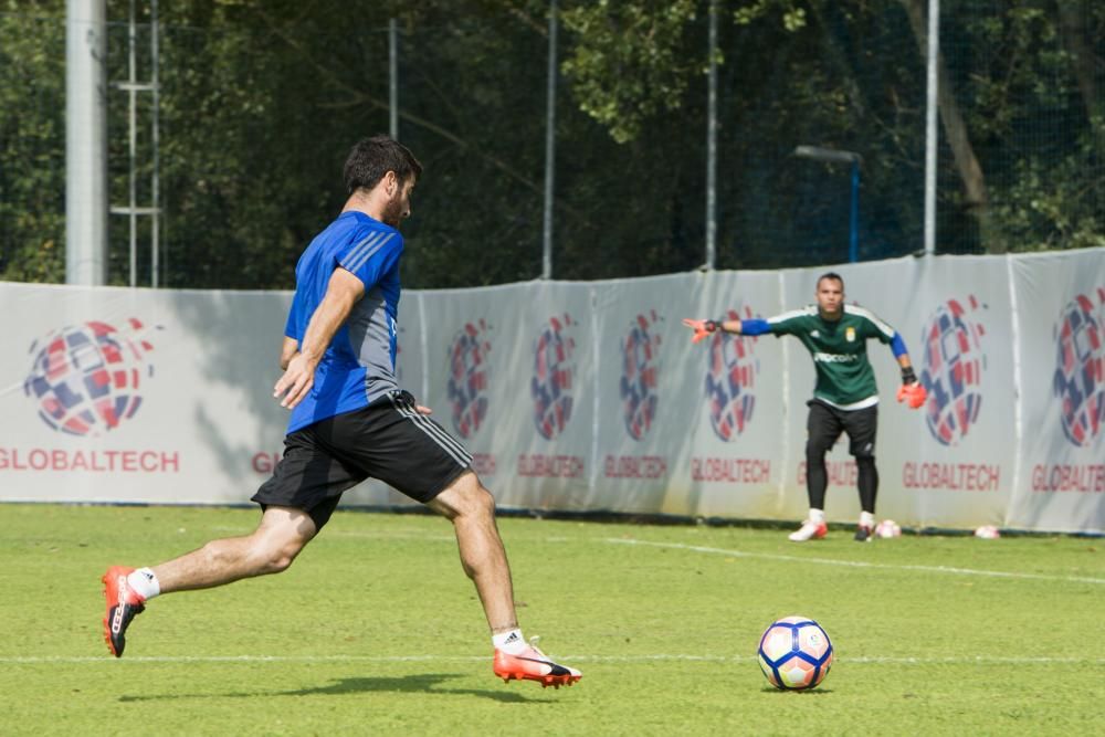 Entrenamiento del Real Oviedo