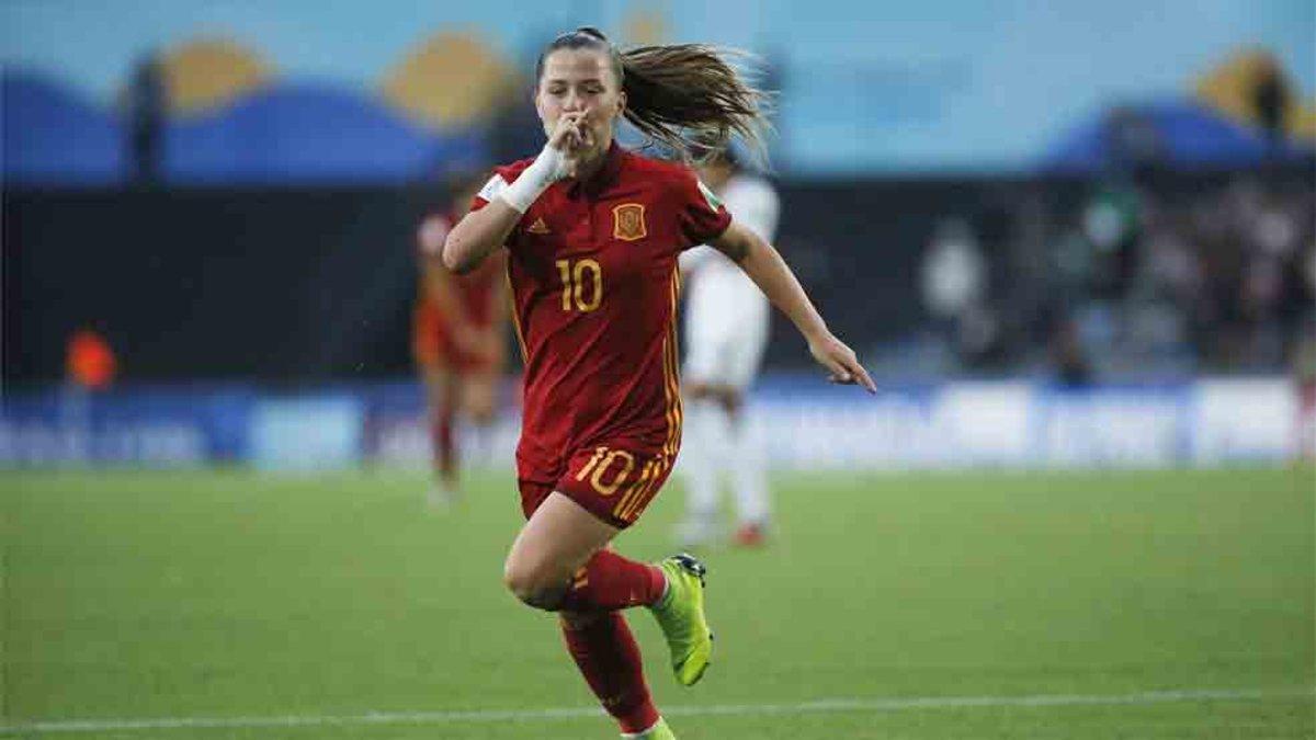Claudia Pina ha acabado como máxima goleadora del Mundial Femenino Sub 17
