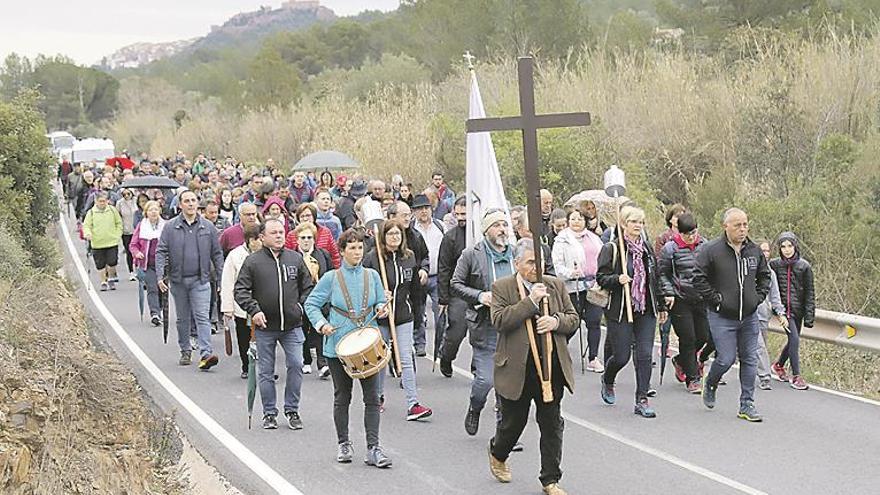 Vilafamés sigue fiel a la romería de Sant Miquel a pesar de la lluvia