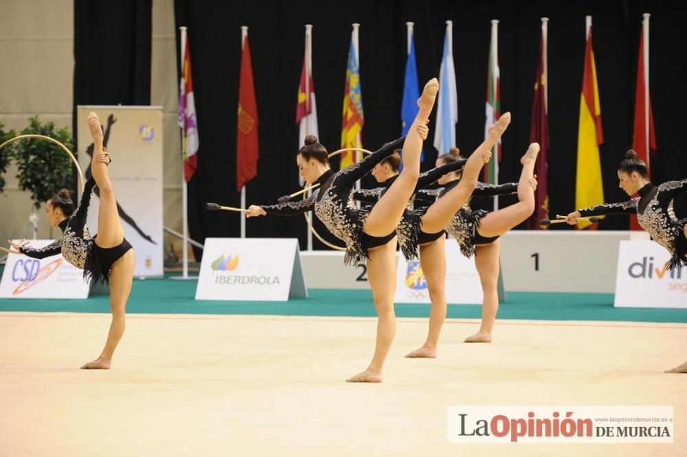 Campeonato de Gimnasia Rítmica: entrega de trofeos del sábado por la noche