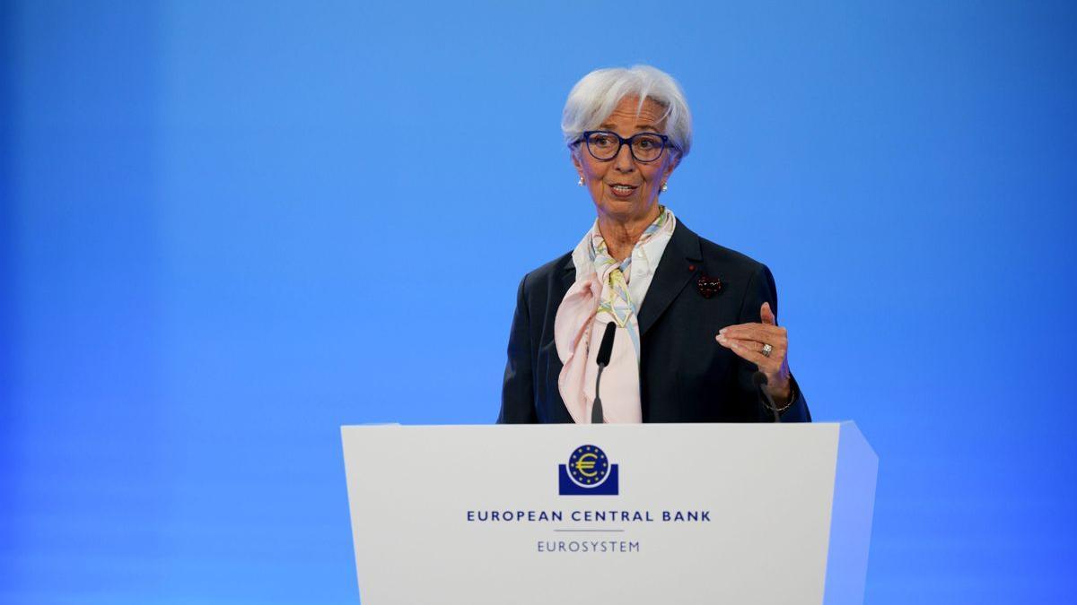 Christine Lagarde, president of the Central European Bank (ECB).