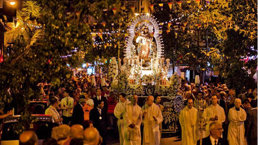 Dispositivo de tráfico por la procesión La Naval