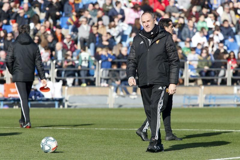 Partido de entrenamiento del Real Zaragoza en La Romareda