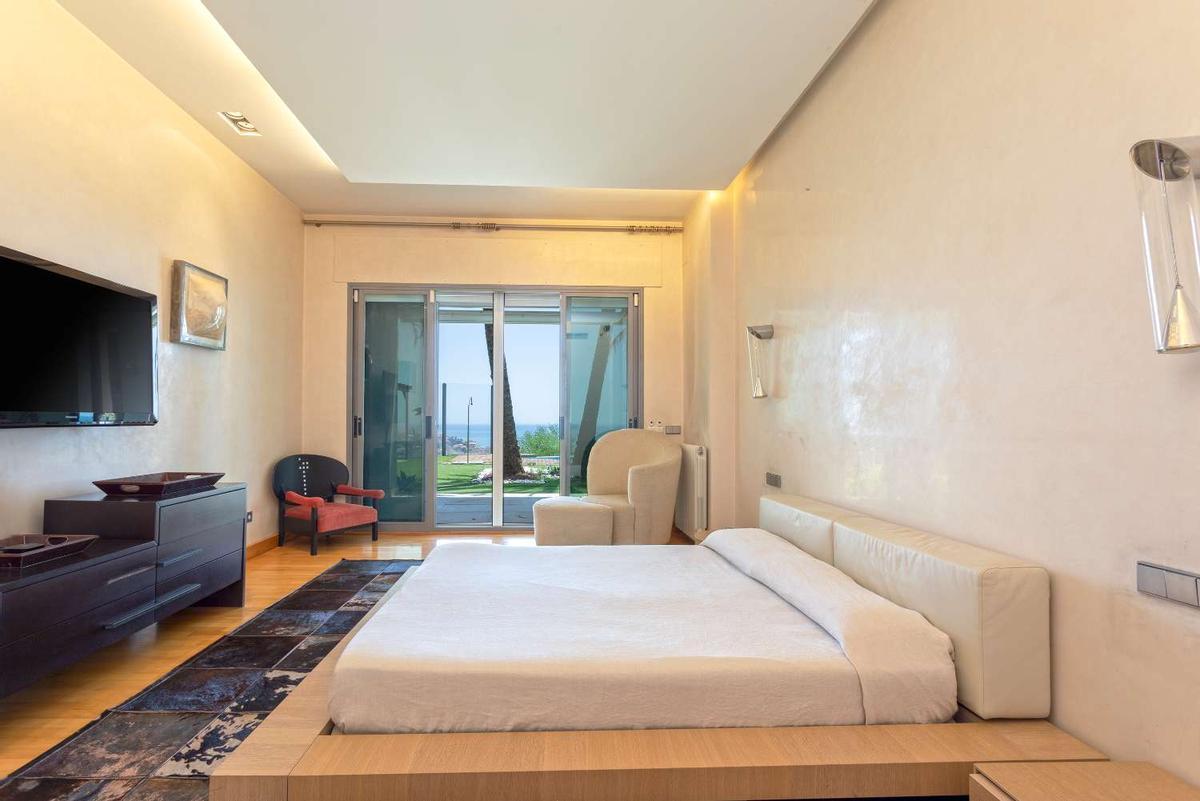Dormitorio casa centro málaga