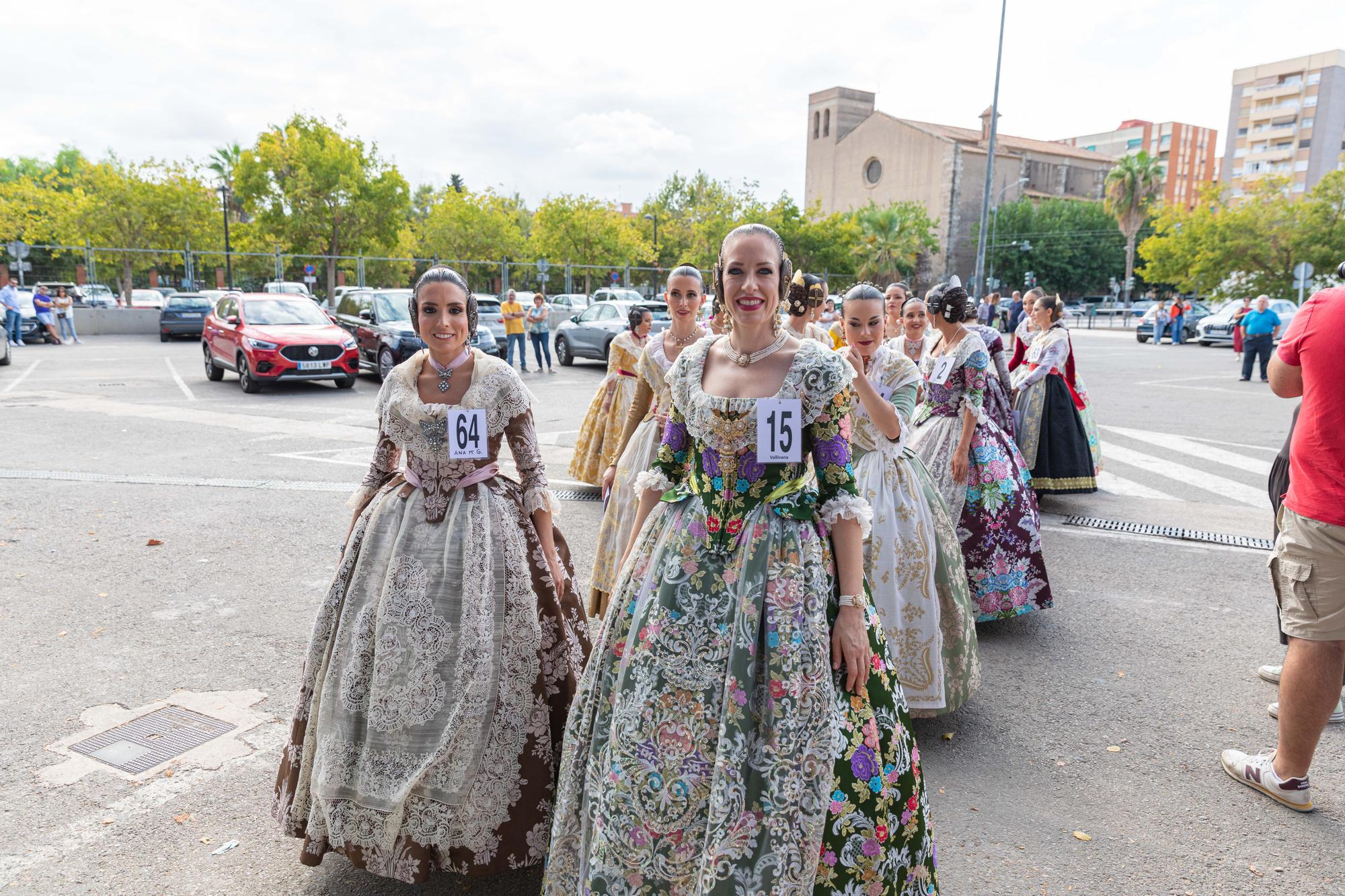 Visita de las candidatas al Ciutat de València