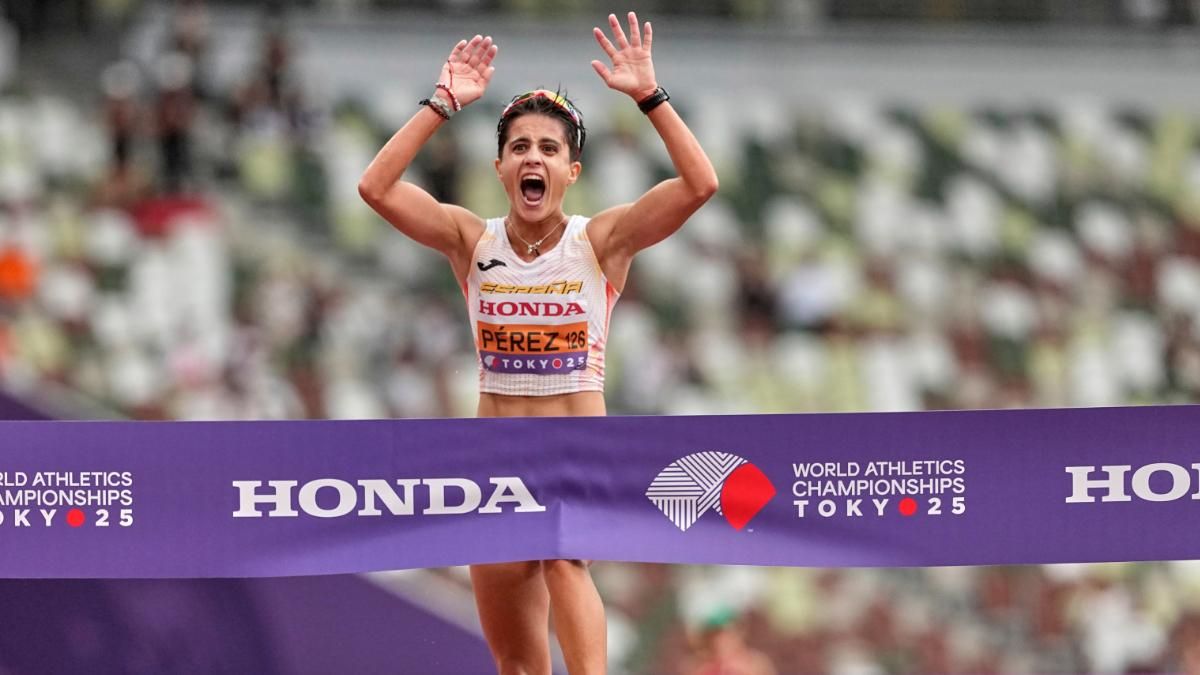 María Pérez és una llegenda: quart or mundial en marxa