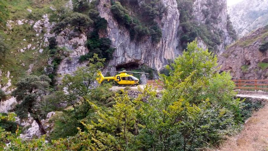 El fallecido en el Cares entró por error en la canal de Ría, donde terminó despeñándose