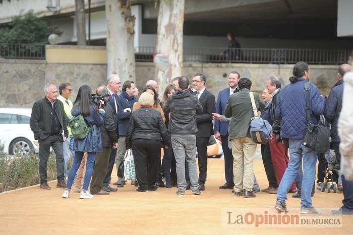 Alameda del Malecón: el entorno urbano del Segura estrena nuevo espacio verde