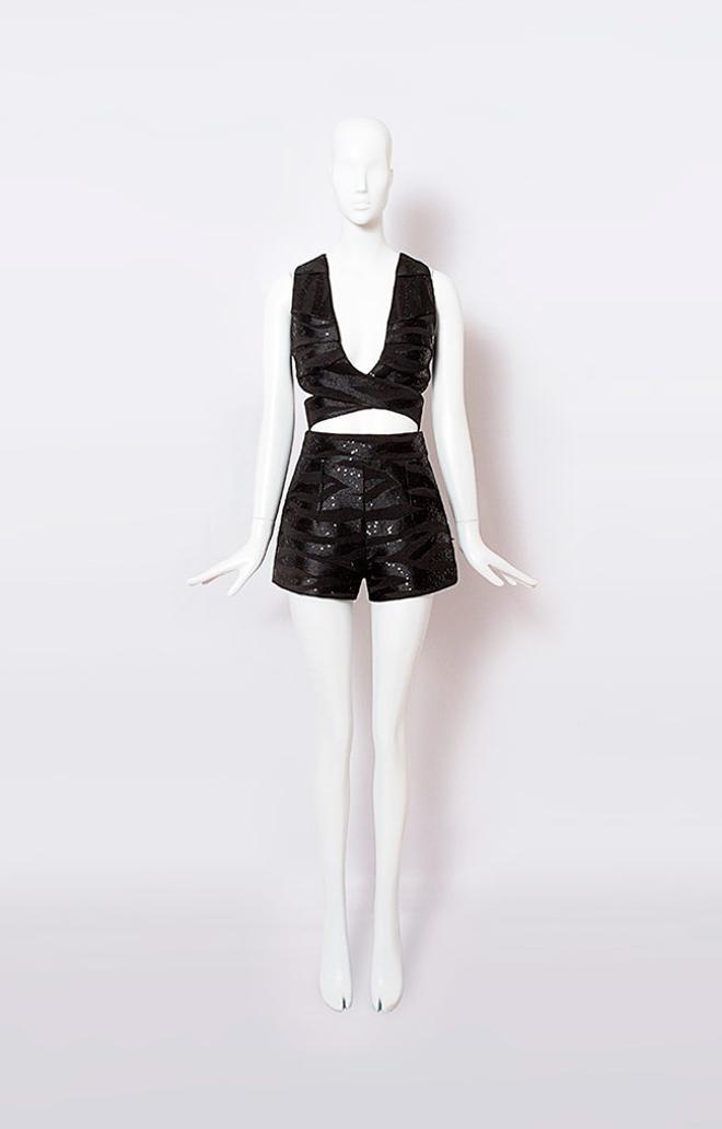 'Crop top' + short