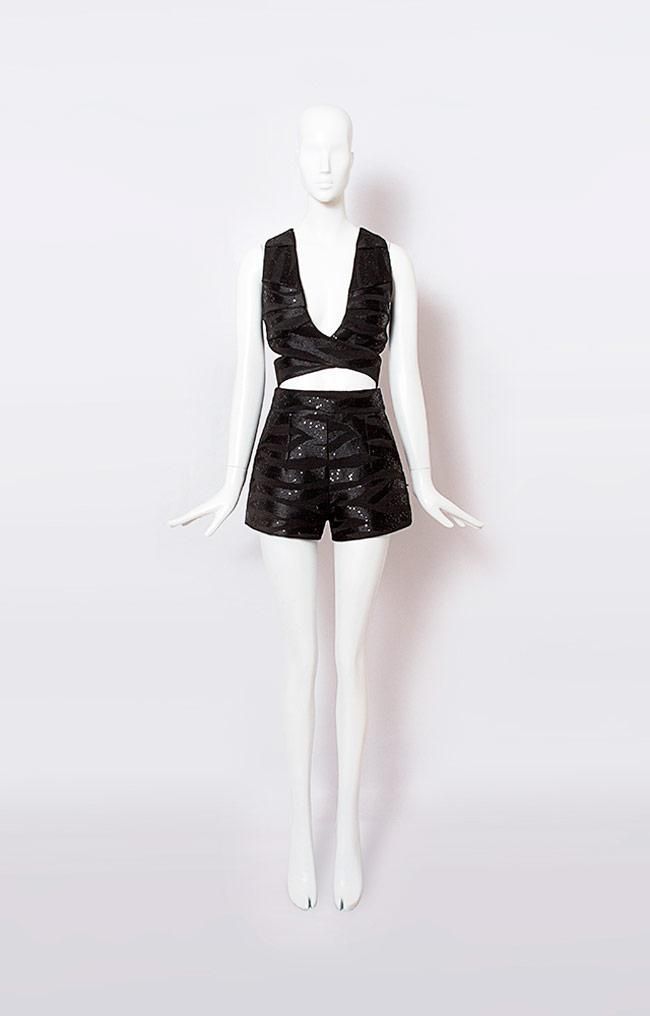 'Crop top' + short