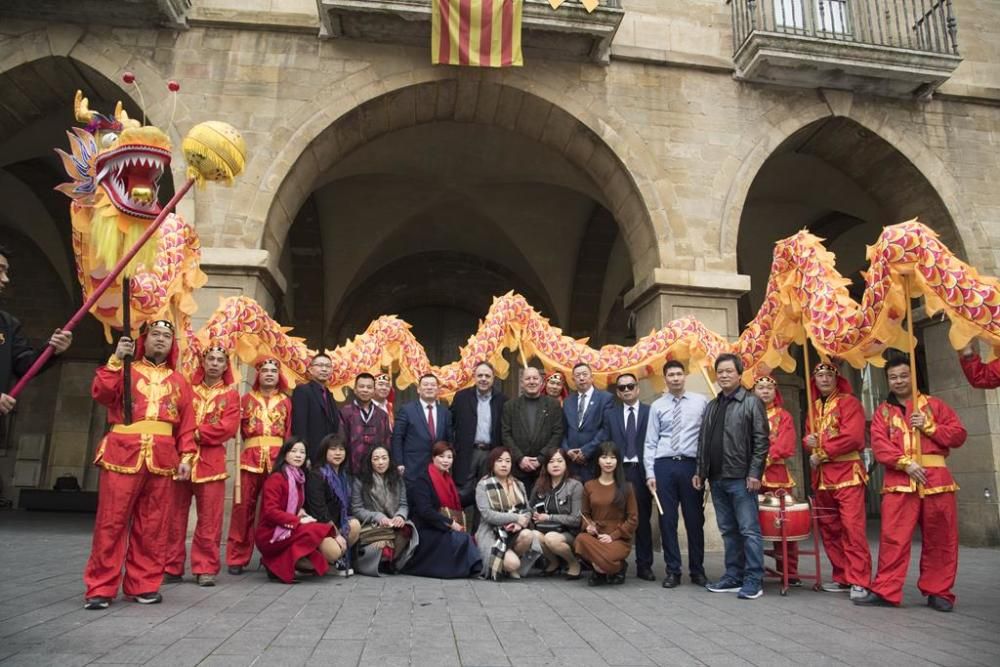 Celebració de l'any nou xinès a Manresa