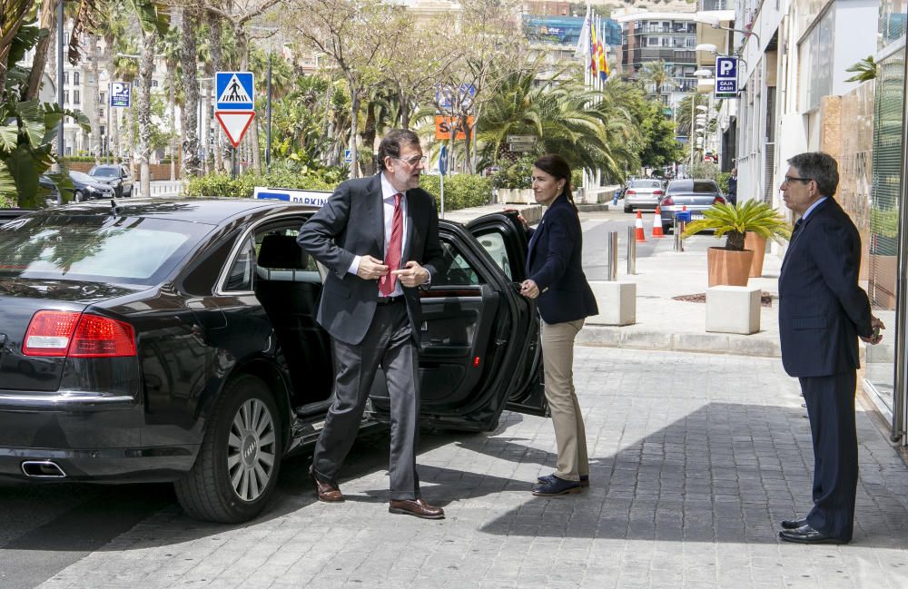 Rajoy arranca la campaña en Alicante