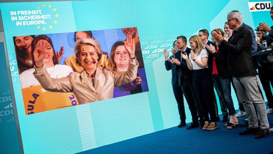 Von der Leyen gana y la ultra AfD se alza como segunda fuerza en Alemania en las elecciones europeas