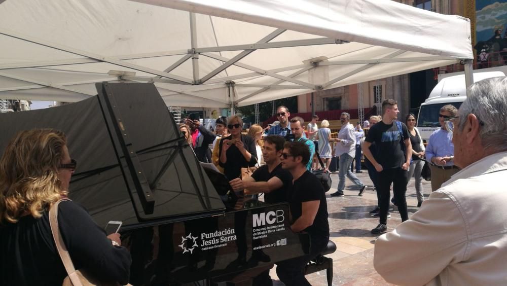 Música de piano en siete lugares emblemáticos de València