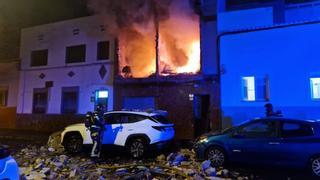 Muere una persona en un incendio en La Laguna
