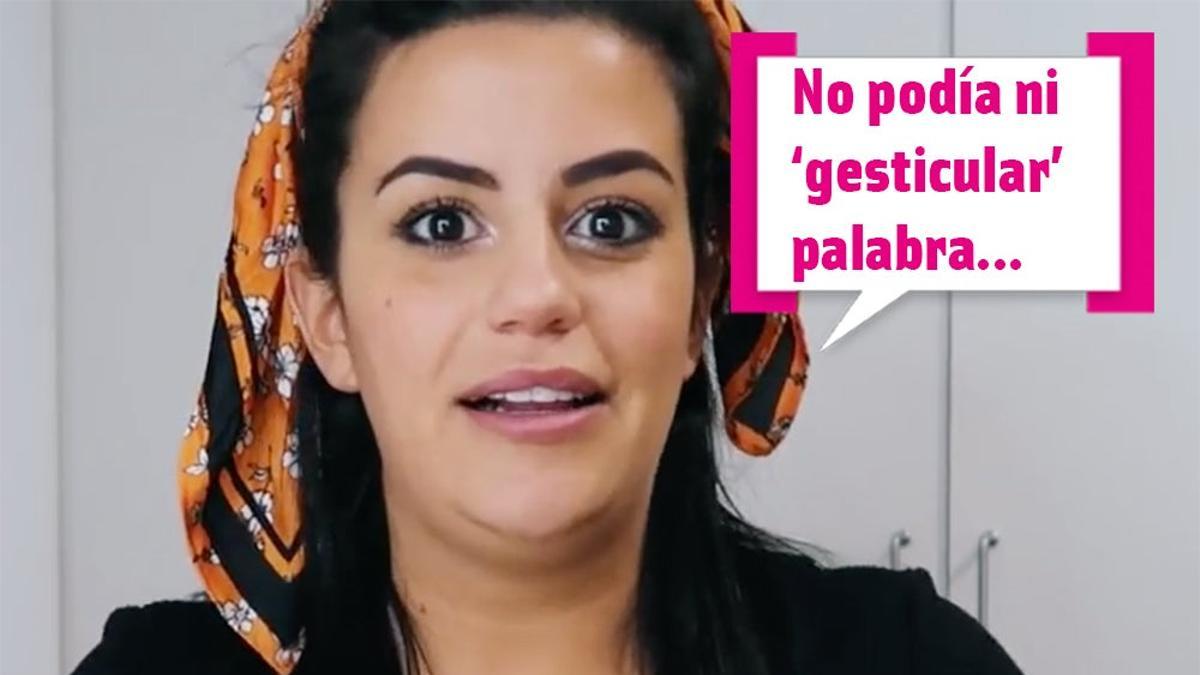 Lola Ortiz ('MyHyV') con bocadillo: &quot;No podía ni 'gesticular' palabra&quot;