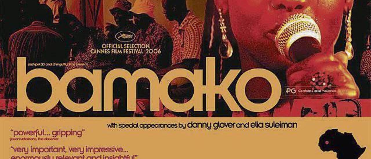 Cartel anunciador de Bamako (2006).