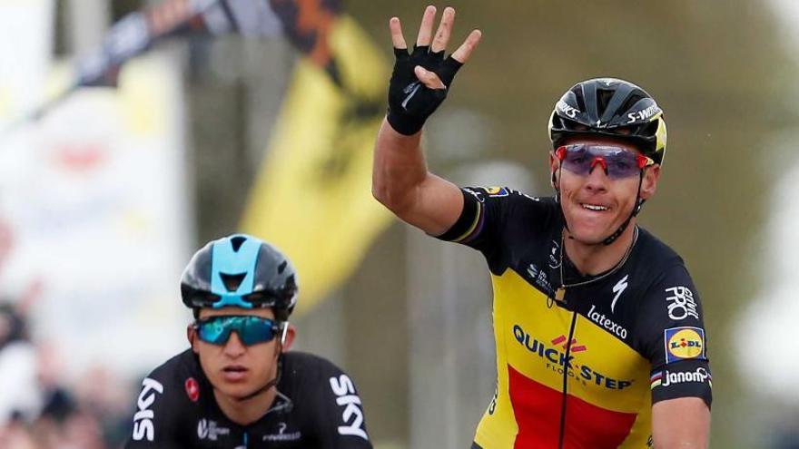 Gilbert gana su cuarta Amstel Gold Race en un duelo con Kwiatkowski