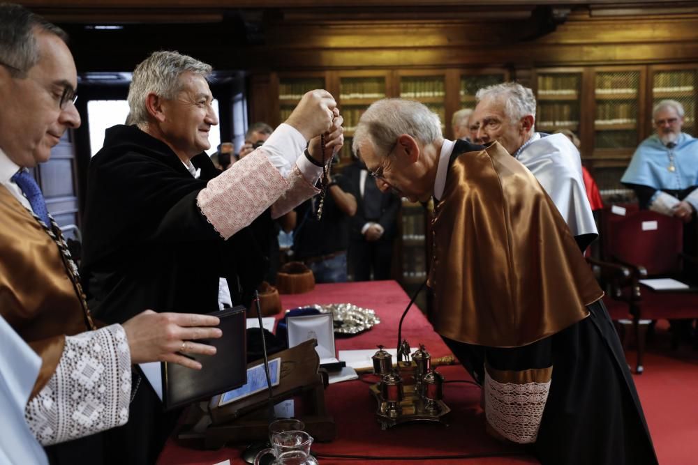 Investidura de los nuevos Honoris Causa de la Universidad de Oviedo