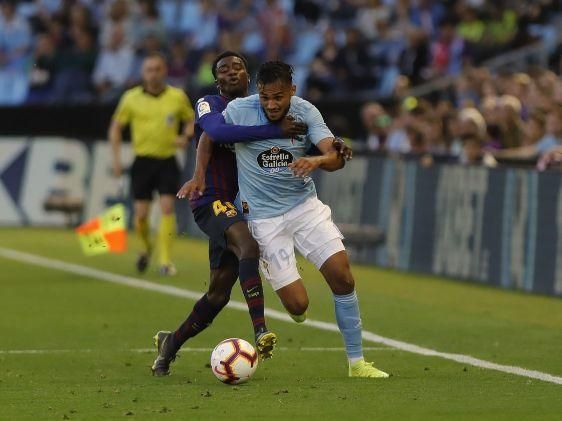 El Celta tumba al Barça y acaricia la permanencia. // A. Villar | J. Lores