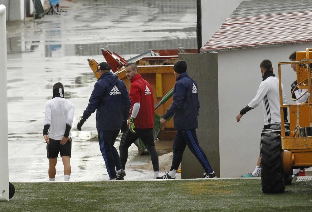 Las mejores imágenes del entrenamiento del Valencia de este domingo