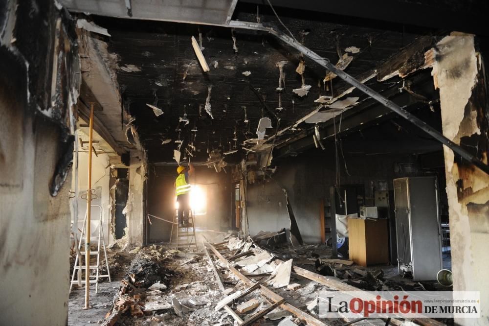 Jesuitinas abre sus puertas después del incendio