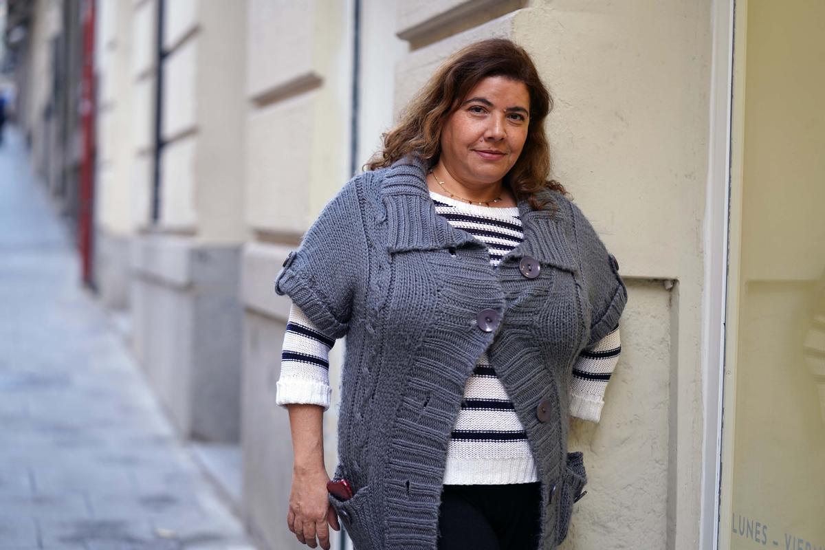 Reportaje a integrantes de la comunidad venezolana en Madrid , en la imagen Zuleima Vázquez.