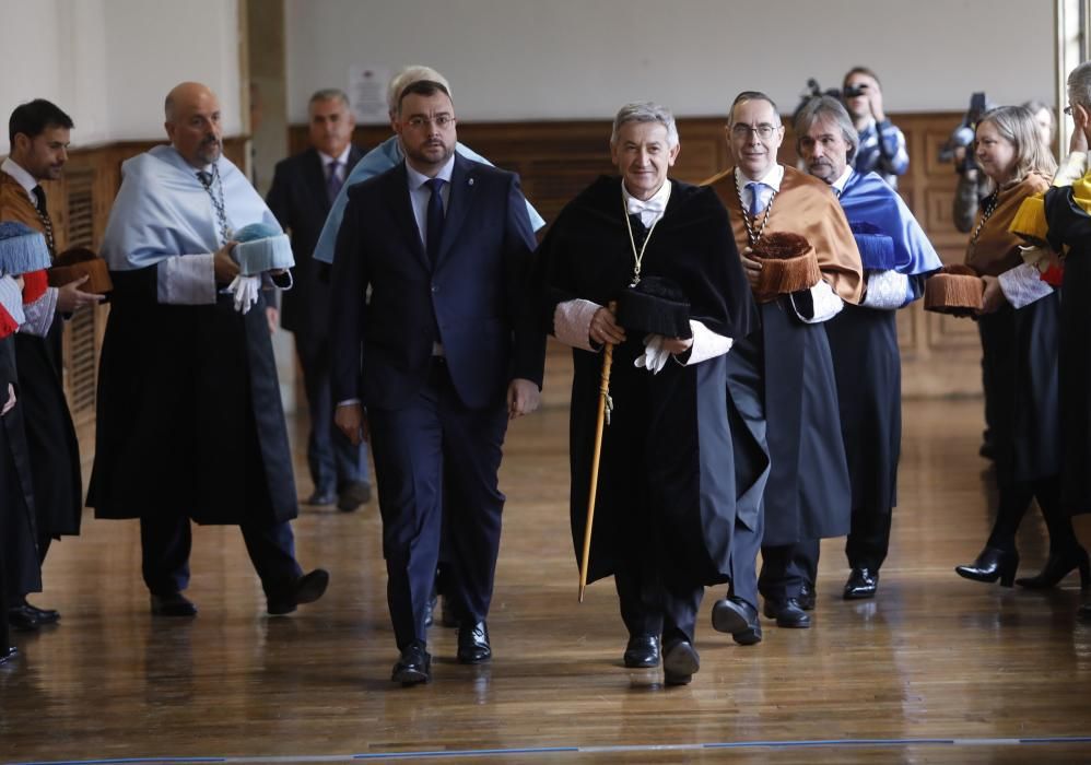 Investidura de los nuevos Honoris Causa de la Universidad de Oviedo