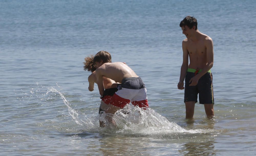 Las temperaturas llegan a los 26 grados