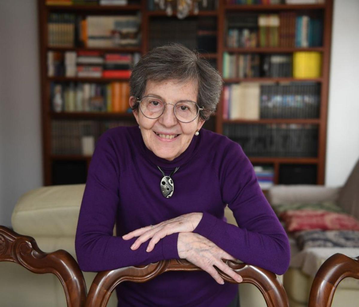 Rita Nieto, en su domicilio. |  Carlos Pardellas