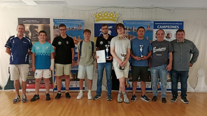 Récord de participación en el V Festival de Ajedrez de Sant Joan d’Alacant