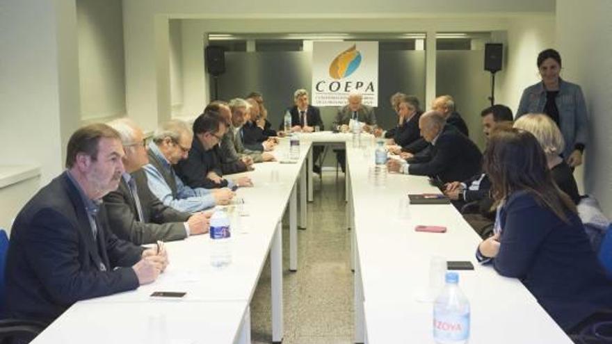 La última reunión del comité ejecutivo de Coepa.