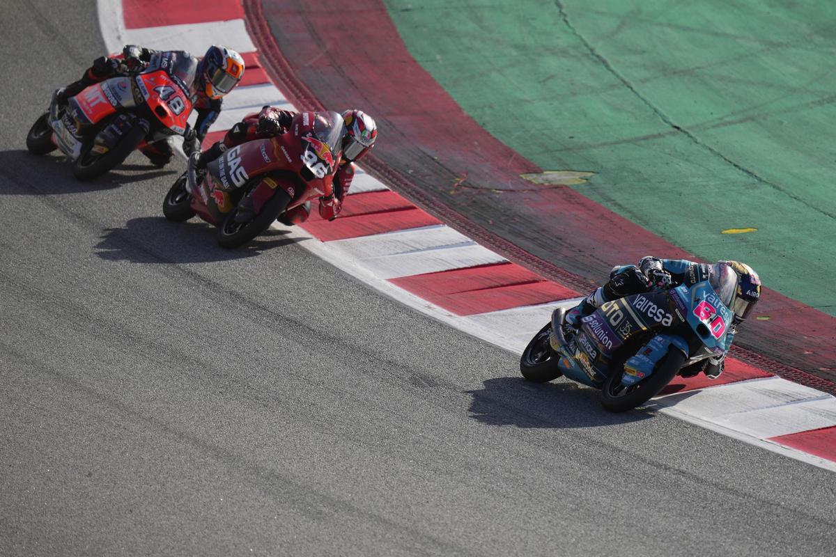 David Alonso, liderando el grupo