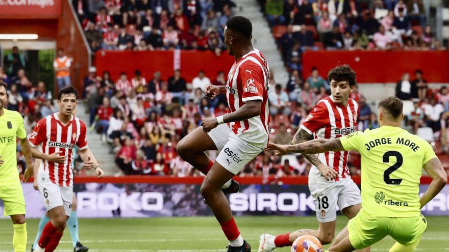 Así fue el partido entre el Sporting y el Cartagena