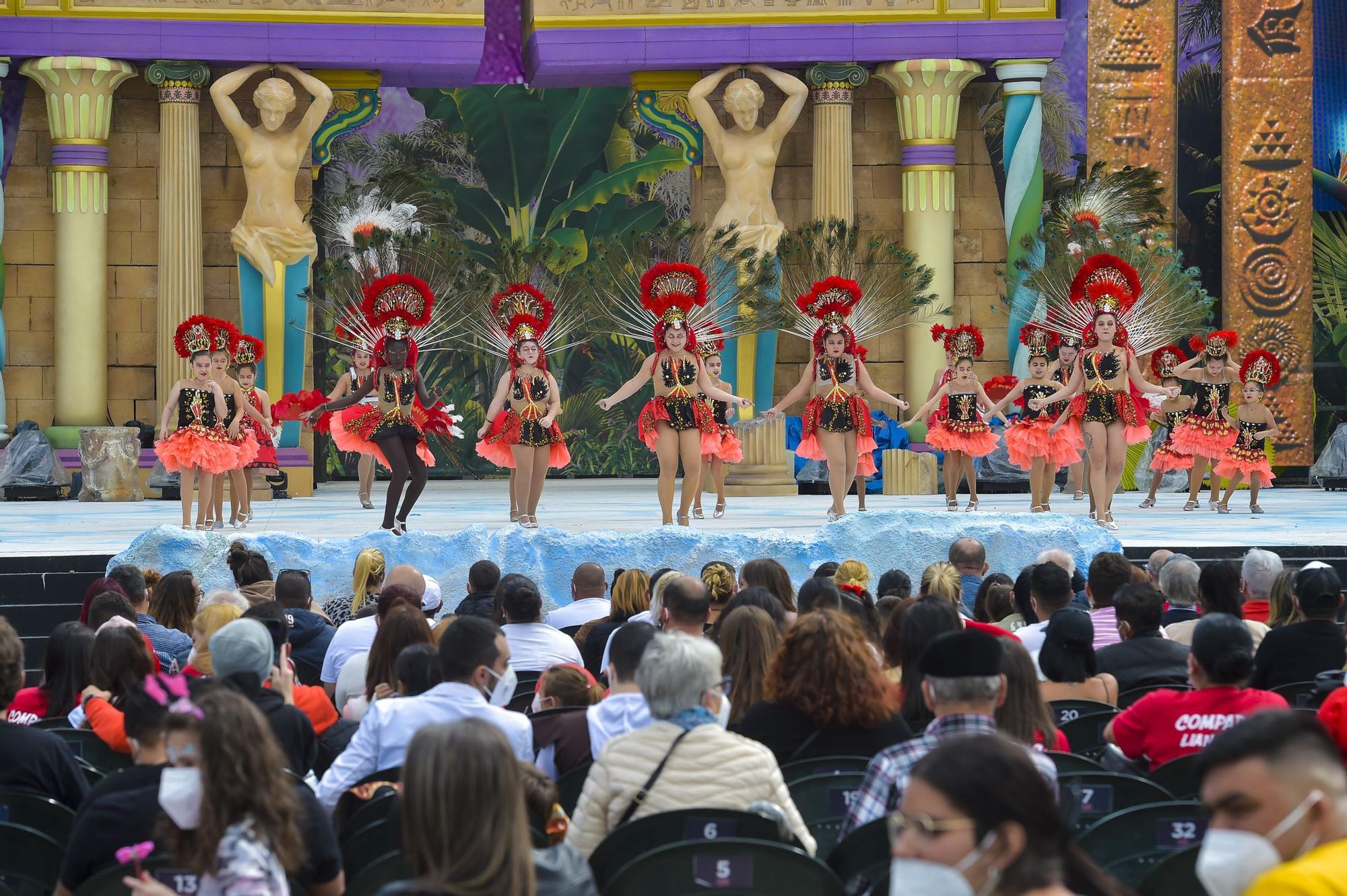 Encuentro de murgas y comparsas infantiles del Carnaval de Las Palmas