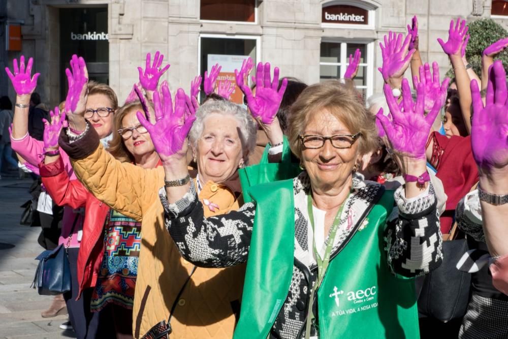 Actos en Vigo del día contra el cáncer de mama