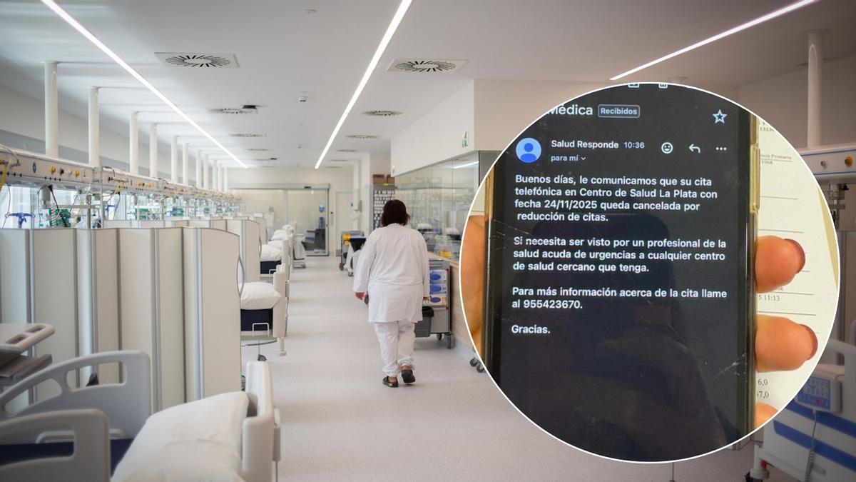 La Junta alerta de una oleada de correos falsos que suplantan citas médicas del SAS