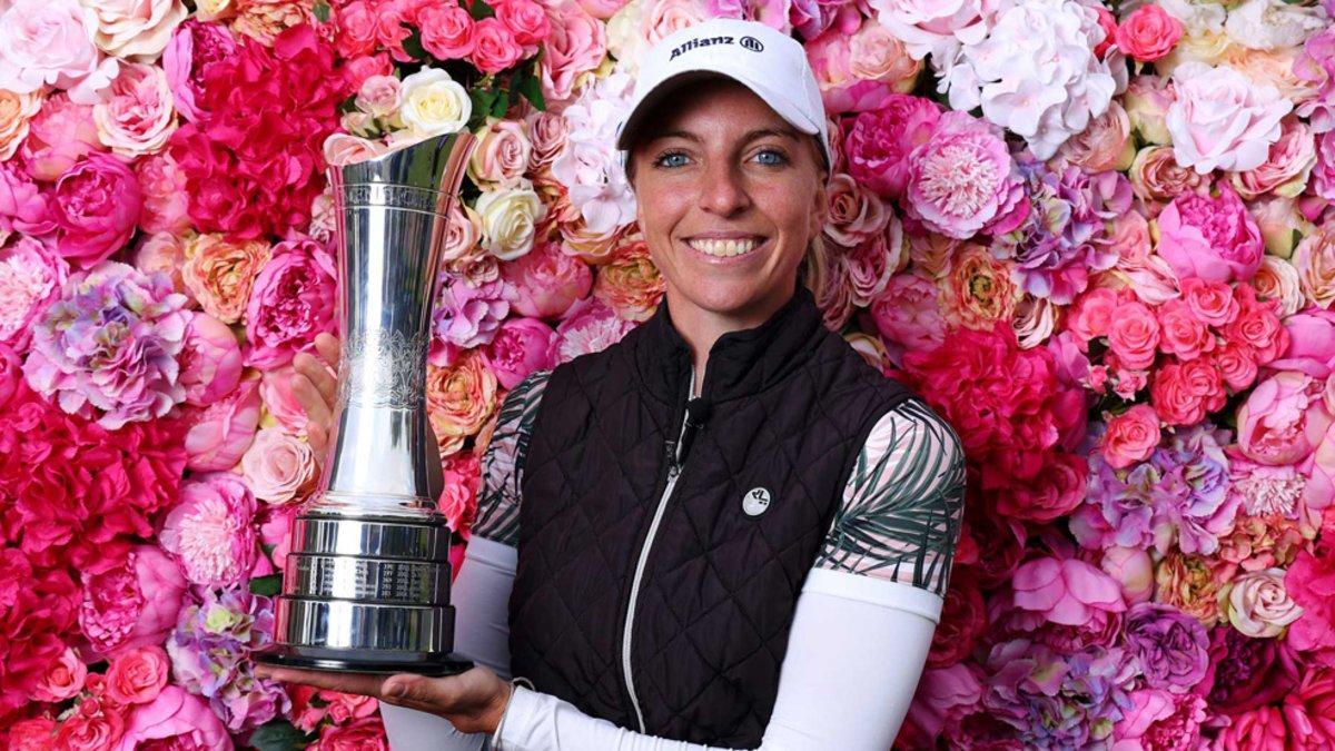 Sophia Popov, del infierno al cielo en Royal Troon