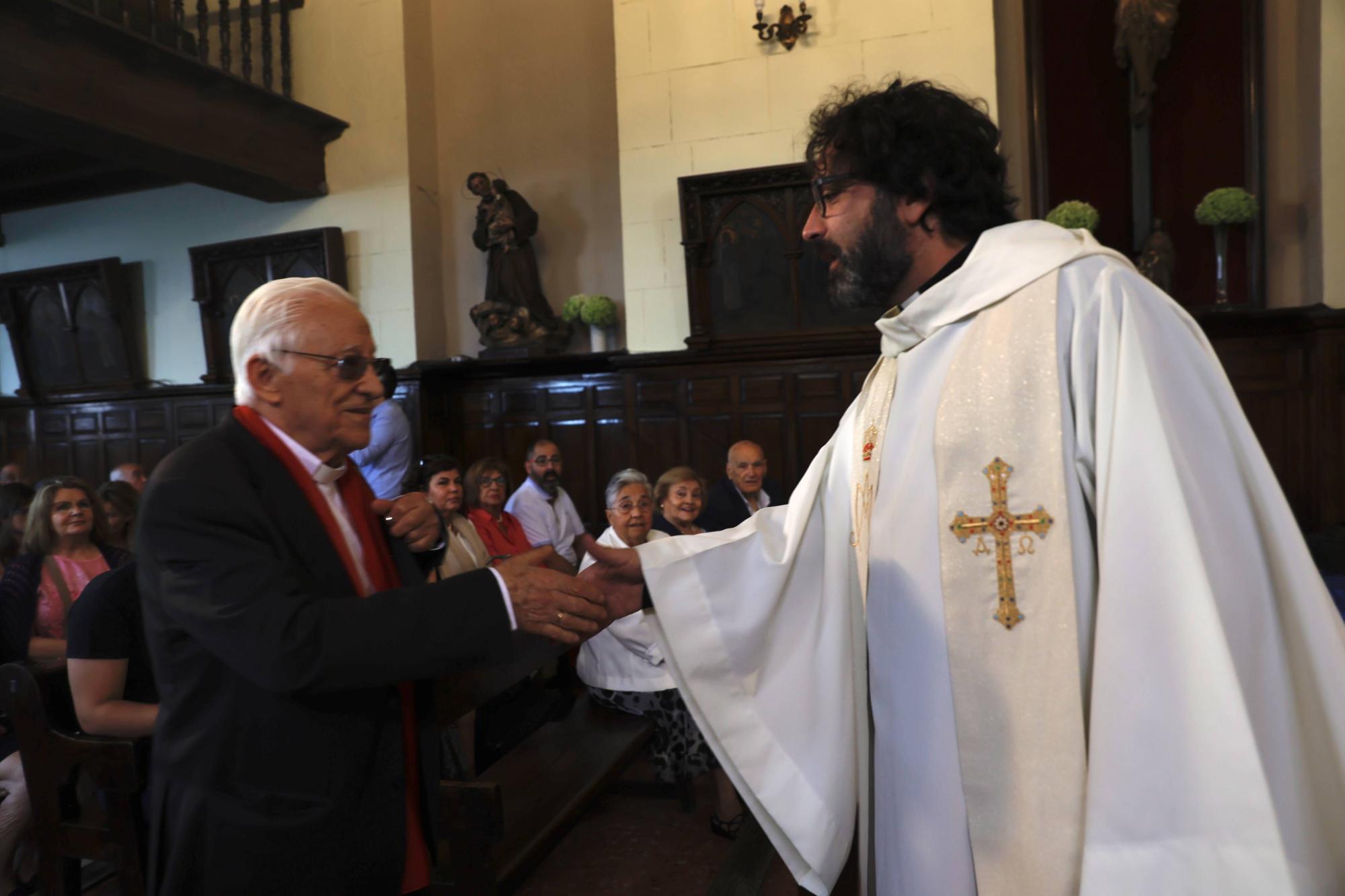 El Padre Ángel, profeta en su tierra en el 100º aniversario de la iglesia de La Rebollada