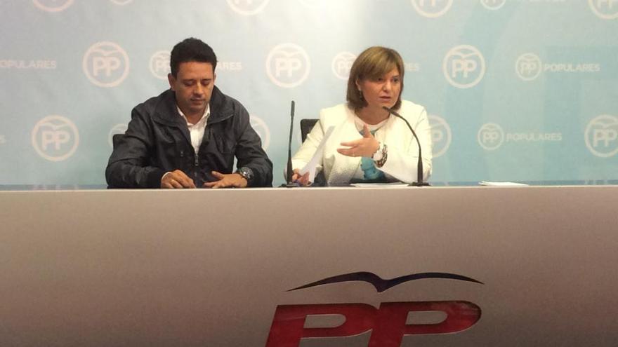 José Juan Zaplana e Isabel Bonig.