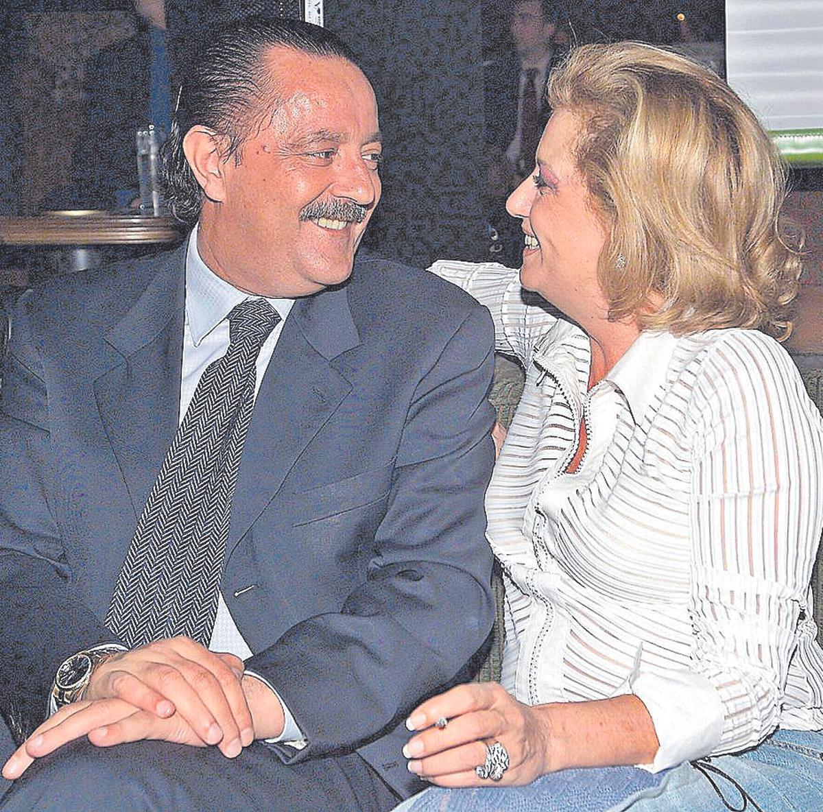 Imagen de archivo de Julián Muñoz y Mayte Zaldívar.