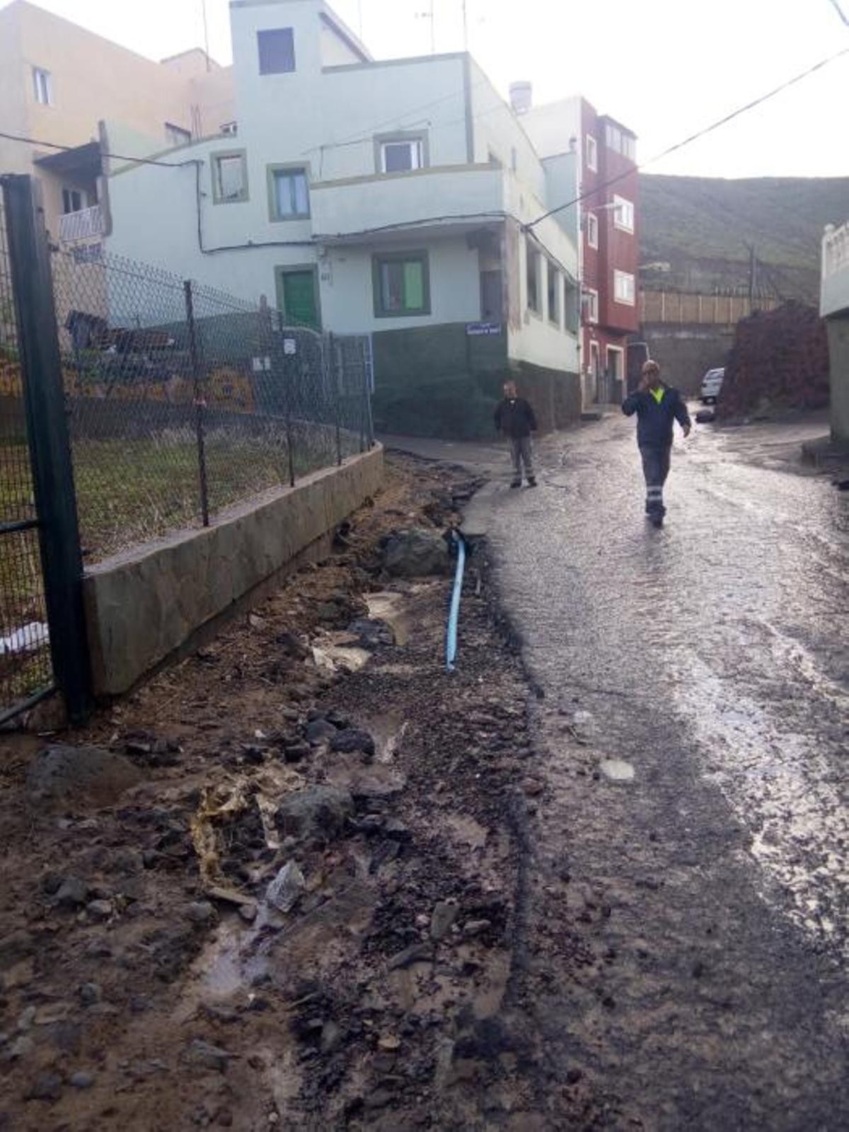 Gran Canaria se recupera tras las fuertes lluvias de las últimas horas