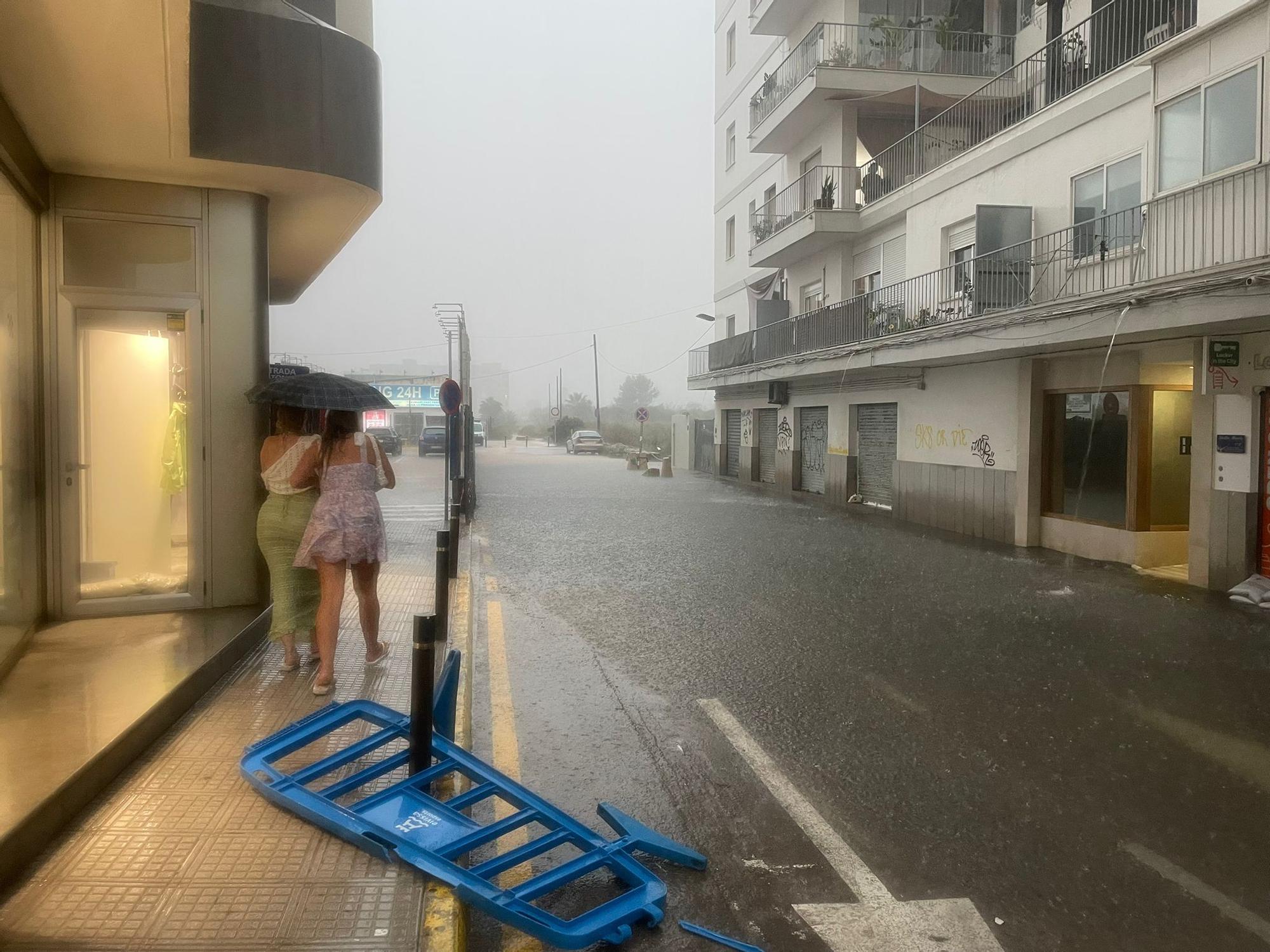 La dana Alice en la tarde del sábado