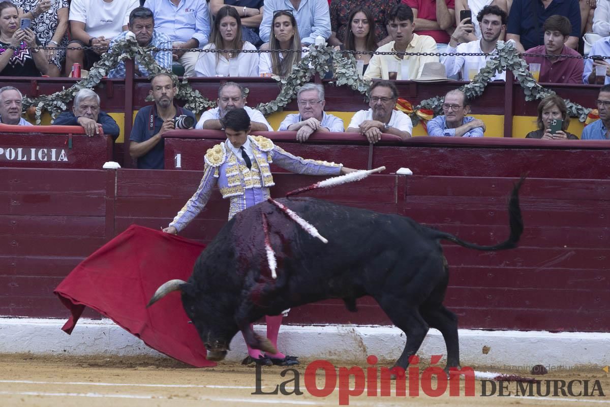Cuarta corrida en la Feria Taurina de Murcia (Castella, Manzanares y Ureña)